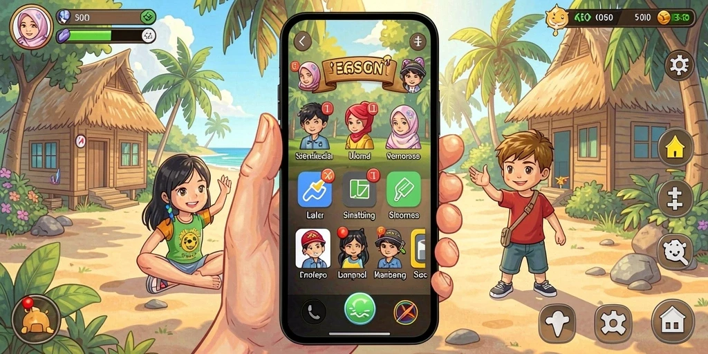 Level menantang yang siap untuk dieksplorasi.
