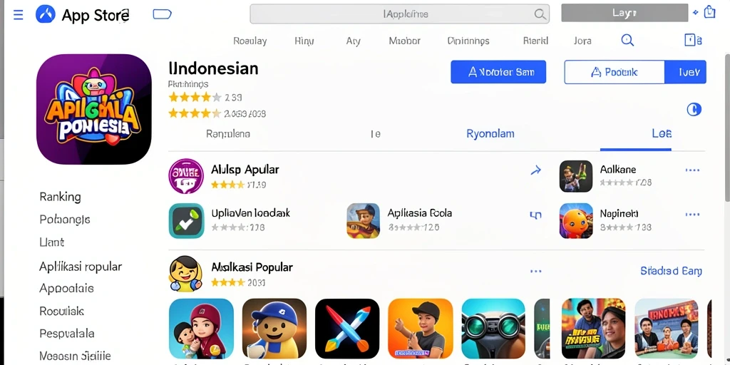 Screenshot memperlihatkan fitur kompetisi antar pemain.