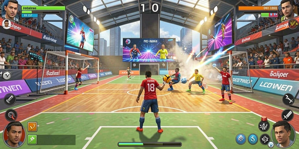 Fitur multiplayer yang menghadirkan keseruan bermain bersama teman.