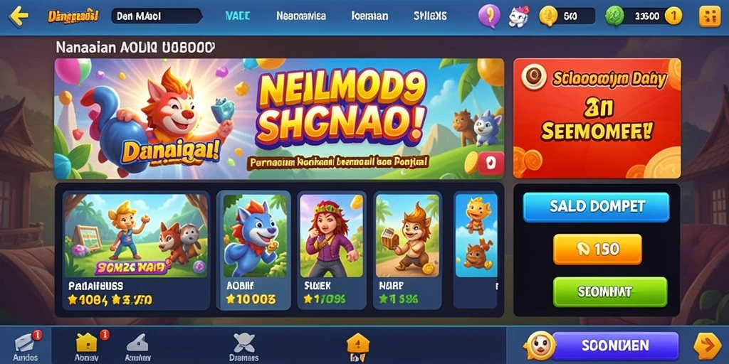 Sistem reward menarik untuk semua pemain.