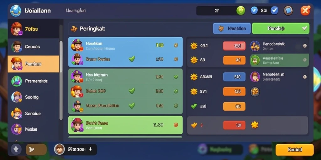 Dapatkan bonus harian yang menarik setiap kali login.